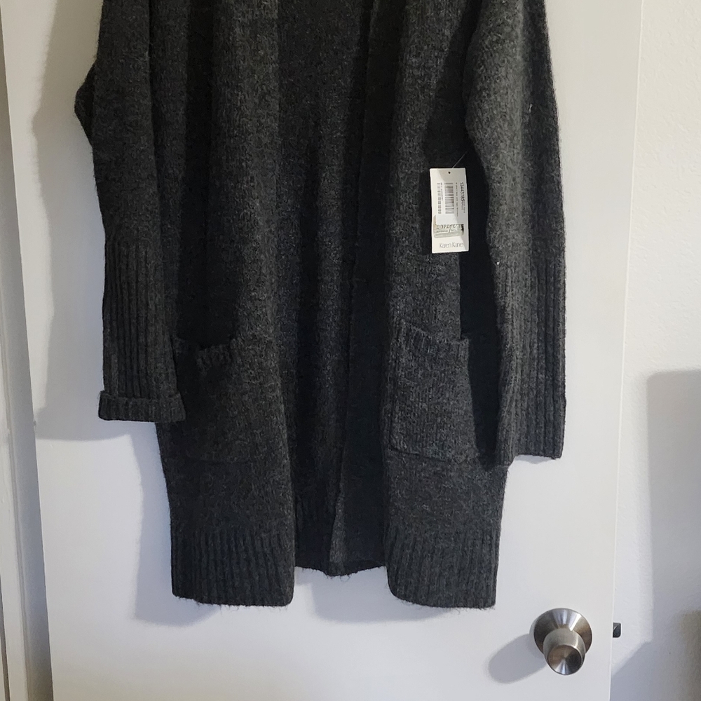 NWT Karen Kane long cardigan M - Picture 7 of 7